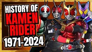 The Complete HISTORY of KAMEN RIDER - 1971-2024