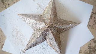 DIY STAR Christmas tree topper | 3D Star | Superholly