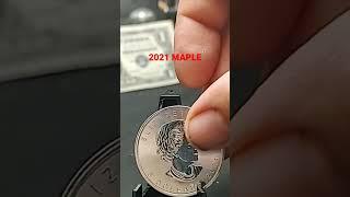 Maple #stacking #silver #coins #canada
