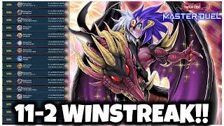 11-2 WINSTREAK w/ THE BEST YUBEL DECK in MASTER DUEL!