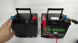 12V 60AH sodium ion starting battery brief introduction #crankingbattery #starterbattery