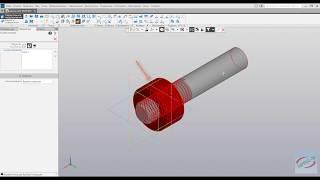 Компас 3D V18 - Резьба внутренняя метрическая