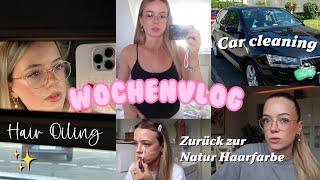 HAIR OILING, zurück zur Naturhaarfarbe, extrem produktiver Tag & Hautarzt | Hannah Theresa