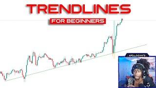 How To Draw Trend Lines CORRECTLY! (Common Beginner Mistakes)