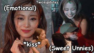 twice nayeon and jeongyeon being affectionate to tzuyu *tzuyu is still their baby*