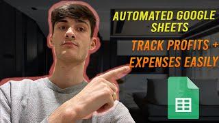 How To Create AUTOMATIC Spreadsheet To Keep Track Of Profits & Expenses (EASY)