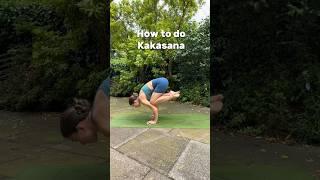 How to do Kakasana (Crow Pose)