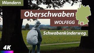 4K | Allgäu |  Schwabenkinder-Weg | Wolfegg | Oberschwaben | Schmitzlinden