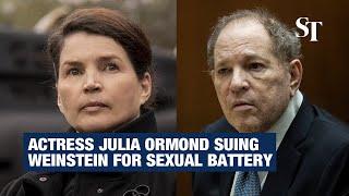 Actress Julia Ormond is suing Harvey Weinstein for sexual battery