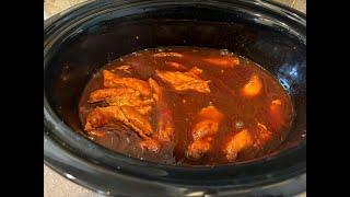 How To Make Irresistible Crock Pot Barbeque Chicken Breast - Includes Recipe #quickandeasymeals