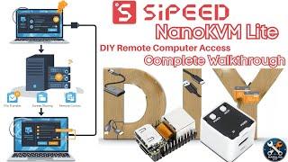 NanoKVM LITE: DIY - Build Your Own Control for ANY Device - Complete Setup and Required Walkthrough