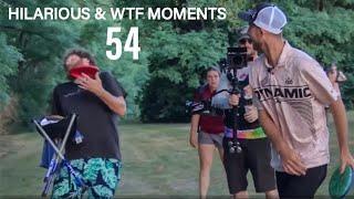 HILARIOUS AND "WTF" MOMENTS IN DISC GOLF COVERAGE - PART 54