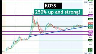 #KOSS  250% move and can move on FRIDAY! watch this $KOSS