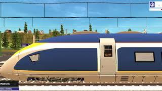 #28 Euro Train Simulator 2 Android Gameplay Paris to London #eurostar #eurostar374 #paris #london