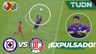 ¡Jurado PIERDE LA CABEZA! Se va EXPULSADO | Cruz Azul 0-1 Toluca | AP2023-J2 | Liga Mx | TUDN