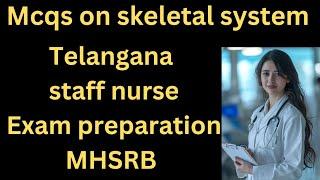 telangana staff nurse (nursing officer) exam preparation mcqs 2024