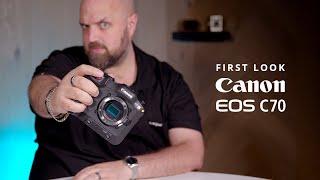 The CANON EOS C70 Cinema Camera Shoots 4K 120 fps 4:2:2 10-bit INTERNALLY! | Canon C70 First Look