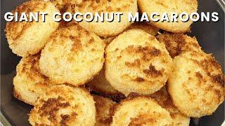 Giant Coconut Macaroons by Wandering Kusina, Quick Makes EP1