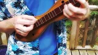 David Beede octave dulcimer cover of "Spoon River" plus lesson