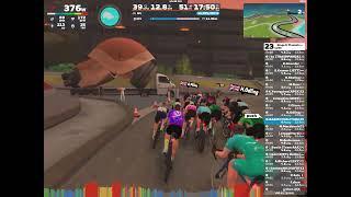 [240920] Zwift - Race: Stage 3: Pinarello Powered - Turf N Surf (B) on Turf N Surf in Makuri Islands