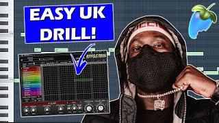 HOW TO MAKE DARK & SIMPLE UK DRILL BEATS! | FL STUDIO TUTORIAL