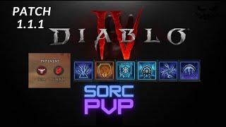 Diablo 4 - Sorceress PVP fighting until i die!