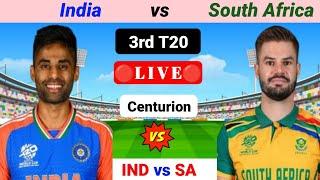 SA vs IND Live | 3rd T20 Live | Ind Vs Sa Live | India Vs South Africa 3rd T20 Live Streaming