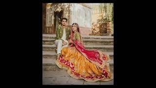 trending mwhndi dress design 2023 #trendingshorts #weddingdress #howstyle #mehndidress #utubeshorts