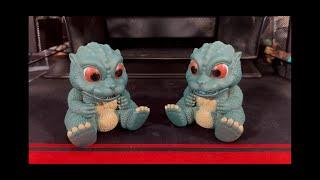 Banpresto Enshrined Little Godzilla Compared! Ver. A or Ver. B?