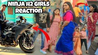 Kawasaki Ninja H2 Public Reaction || Superbike Public Reaction || Ninja H2 || @TheOffBeatGuy