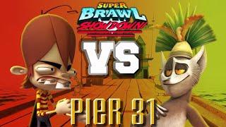 Kyle the Conjurer vs King Julien II | Super Brawl Showdown v0.3.1b Full Match Gameplay