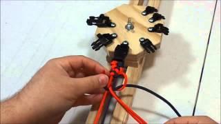 How to tie the Knuckles Paracord Bracelet - eXtremePara.com