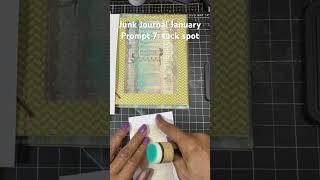 #junkjournaljanuary -Prompt 7 Tuck Spot #junkjournaling #junkjournal #artjournaling
