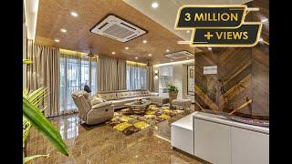 #3BHK Luxury Interior Design in Pune by Designs Bank