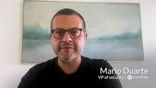 SaaS Security with Obsidian - Mario Duarte, VP of Security, Snowflake