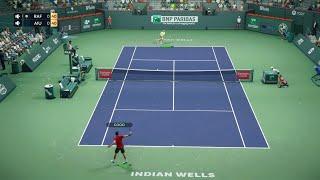 Impossible opponent! Federer vs Agassi RANKED MATCHES IN TOP SPIN 2K25 - 2K TOUR - #topspin2k25