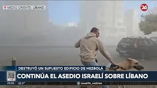 MEDIO ORIENTE | Continúa el asedio israelí sobre Líbano