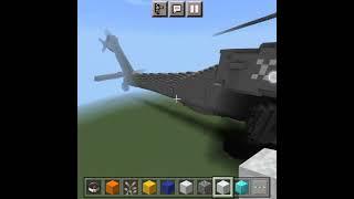 Minecraft Make Helicopter #shorts