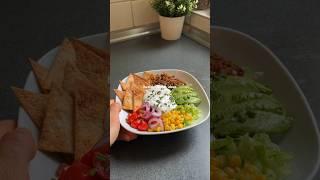 Veggie nacho bowl  #lunchidea #healthyfood #easyrecipe #mealinspo #veggie