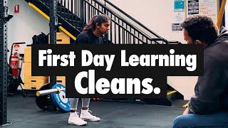 First Day Learning Cleans