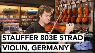 Stauffer 803E Strad Violin, Made in Germany