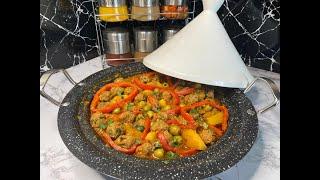 TAJINE DE KEFTA ET POMME DE TERRE