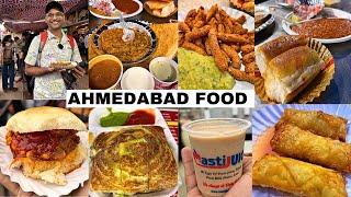 Best Street Food In Ahmedabad | Thali , Cheese Roll , Manek Chowk & More