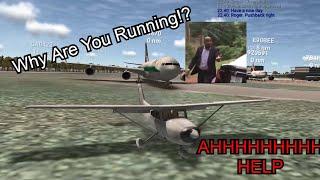 RFS Real Flight Simulator Funny Moments#29 Why Are You Running!?