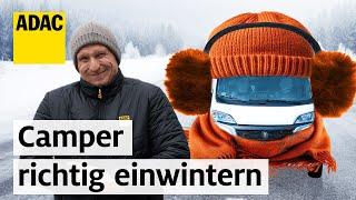 Wohnmobil ganz einfach winterfest machen: Checkliste und Tipps | ADAC & PiNCAMP