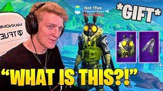 Tfue Opens His *FAVORITE* Fortnite SKIN YET! (HILARIOUS GIFT REACTION) - Fortnite FUNNY Moments