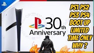 Massive PS5 30th Anniversary Update: PS1, PS2, PS3, and PS4 Themes On PS5 Pro Live Showcase Limited