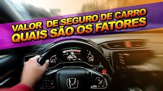 SEGURO DE CARRO NOS USA, VÁRIOS FATORES