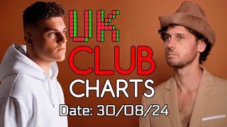  UK CLUB CHARTS (30/08/2024) | UPFRONT & COMMERCIAL POP | MUSIC WEEK