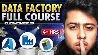 Azure Data Factory Full Course (From Beginner to PRO) | ADF Real-Time Scenarios